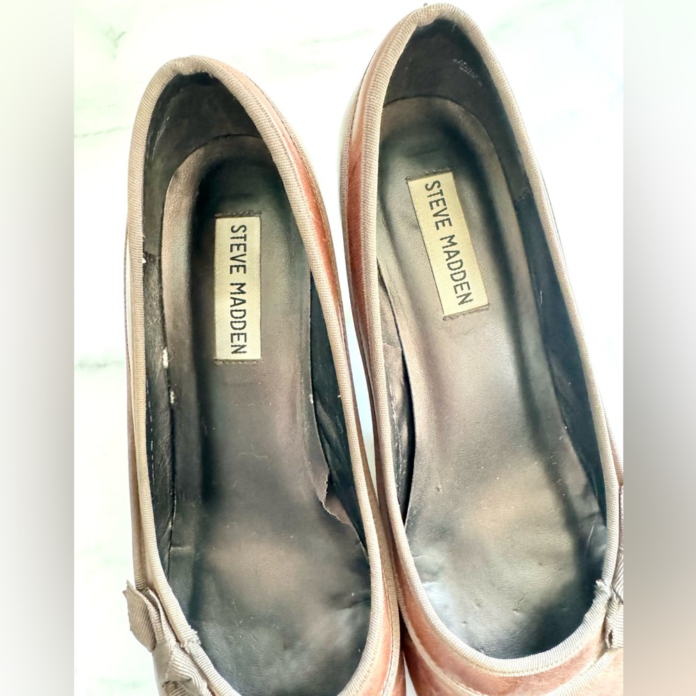 Steve Madden Brown Leather High Heels - Picture 8 of 8